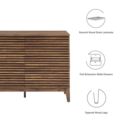 Modway MOD-7204 Render 47" 6-Drawer Dresser Modway