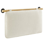 Cream Natural / Chenille Upholstered