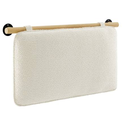 Modway MOD-7205 Anela Wall-Mounted Chenille Upholstered Twin Headboard Modway