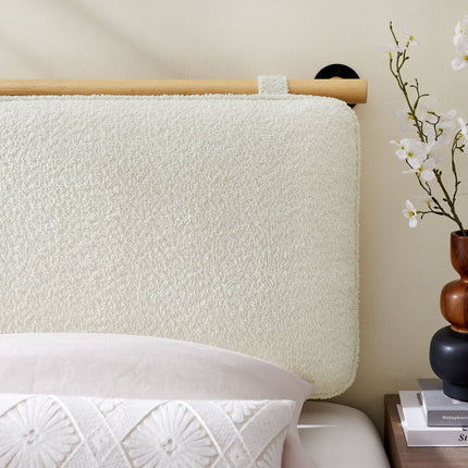 Modway MOD-7205 Anela Wall-Mounted Chenille Upholstered Twin Headboard Modway