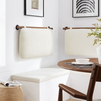 Modway MOD-7205 Anela Wall-Mounted Chenille Upholstered Twin Headboard Modway