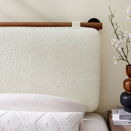 Modway MOD-7205 Anela Wall-Mounted Chenille Upholstered Twin Headboard Modway
