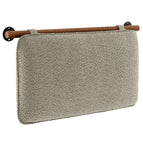 Oat Walnut / Chenille Upholstered