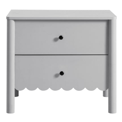 Modway MOD-7206 Emmeline Scalloped 2-Drawer Nightstand Modway
