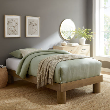 Modway MOD-7207 Runa Wood Twin Platform Bed Modway