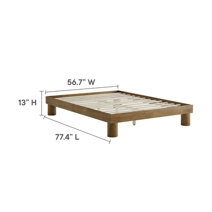 Modway MOD-7208 Runa Wood Full Platform Bed Modway