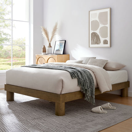 Modway MOD-7210 Runa Wood King Platform Bed Modway