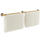 Cream Natural / Chenille Upholstered