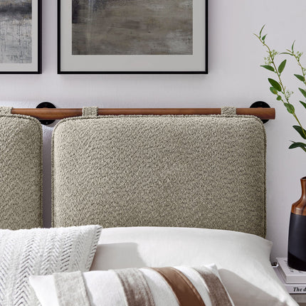 Modway MOD-7211 Anela Wall-Mounted Chenille Upholstered Full Headboard Modway