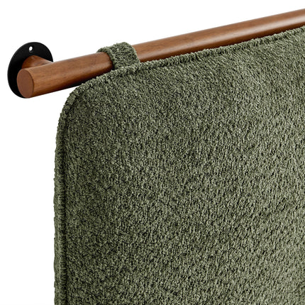 Modway MOD-7211 Anela Wall-Mounted Chenille Upholstered Full Headboard Modway