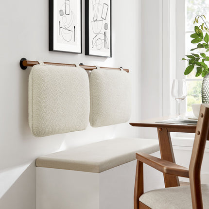 Modway MOD-7212 Anela Wall-Mounted Chenille Upholstered Queen Headboard Modway