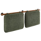 Sage Walnut / Chenille Upholstered