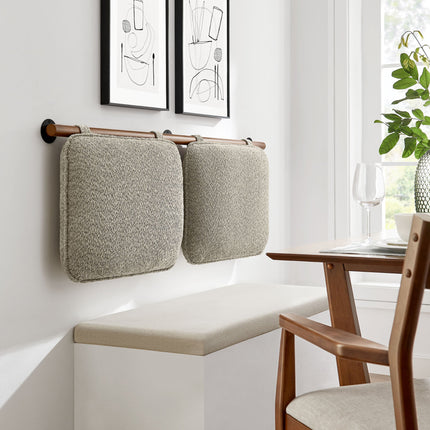 Modway MOD-7213 Anela Wall-Mounted Chenille Upholstered King Size Headboard Modway