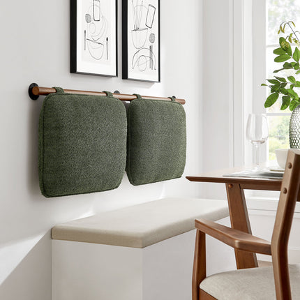 Modway MOD-7213 Anela Wall-Mounted Chenille Upholstered King Size Headboard Modway