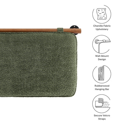 Modway MOD-7213 Anela Wall-Mounted Chenille Upholstered King Size Headboard Modway