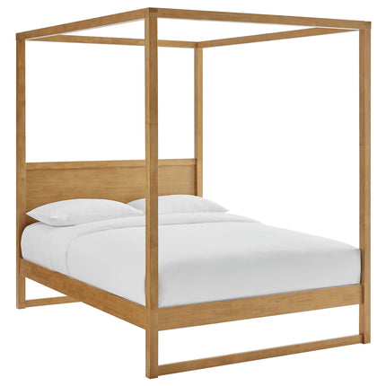 Modway MOD-7215 Alva Queen Wood Canopy Platform Bed Modway
