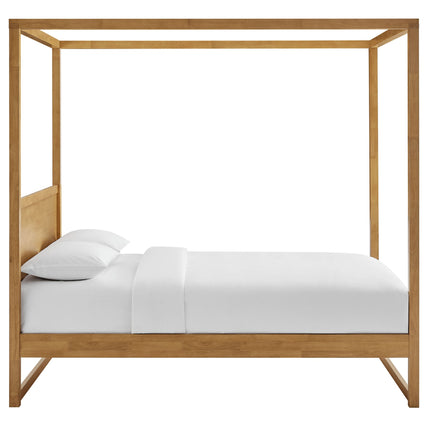 Modway MOD-7215 Alva Queen Wood Canopy Platform Bed Modway