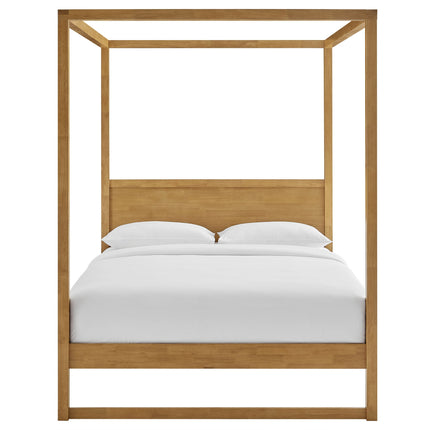 Modway MOD-7215 Alva Queen Wood Canopy Platform Bed Modway