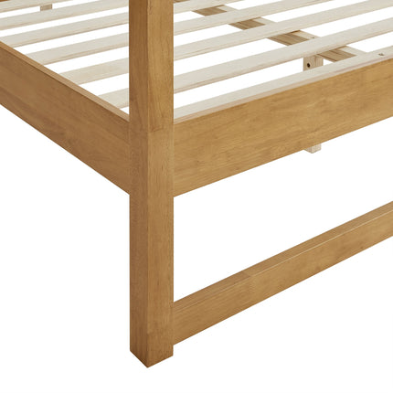 Modway MOD-7216 Alva King Wood Canopy Platform Bed Modway