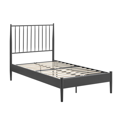 Modway MOD-7217 Adair Spindle Metal Twin Platform Bed Modway