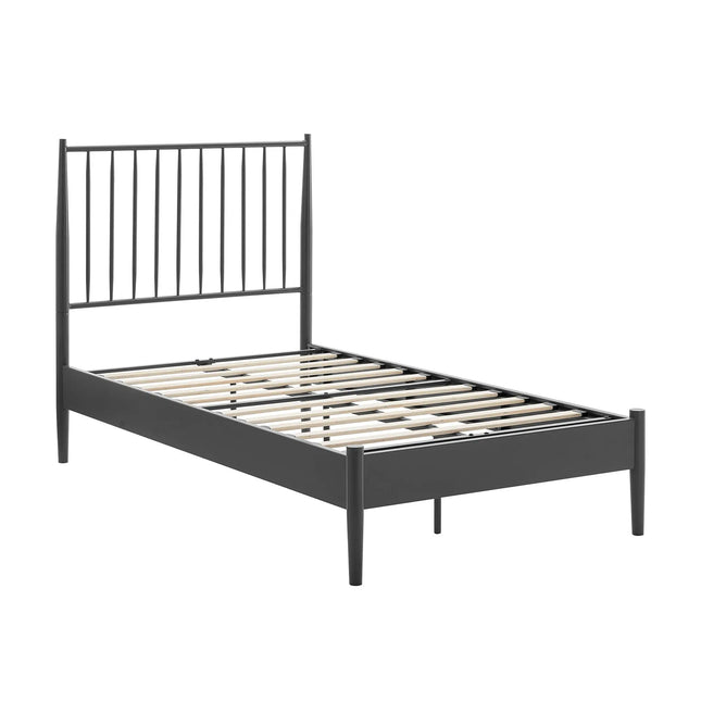 Modway MOD-7217 Adair Spindle Metal Twin Platform Bed Modway