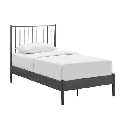 Modway MOD-7217 Adair Spindle Metal Twin Platform Bed Modway