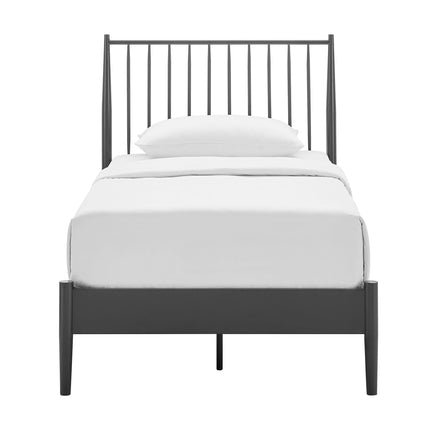 Modway MOD-7217 Adair Spindle Metal Twin Platform Bed Modway