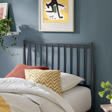 Modway MOD-7217 Adair Spindle Metal Twin Platform Bed Modway