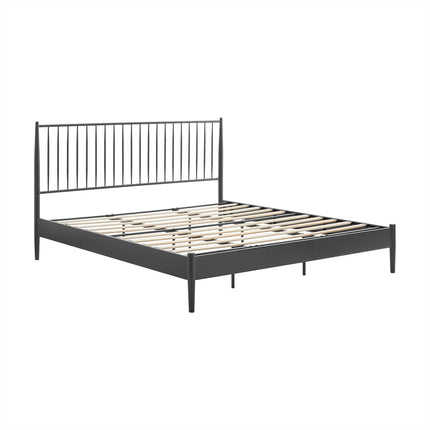 Modway MOD-7220 Adair Spindle Metal King Platform Bed Modway