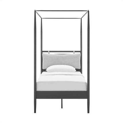 Modway MOD-7221 Marlowe 4-Poster Canopy Metal Twin Platform Bed Modway