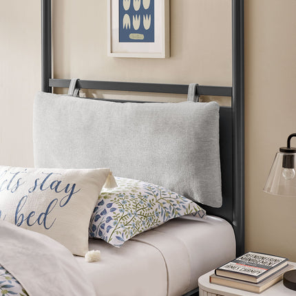 Modway MOD-7221 Marlowe 4-Poster Canopy Metal Twin Platform Bed Modway