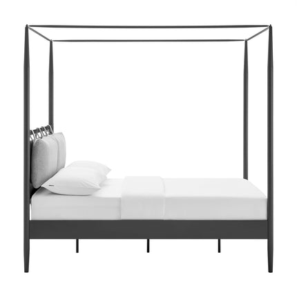 Modway MOD-7222 Marlowe 4-Poster Canopy Metal Full Platform Bed Modway
