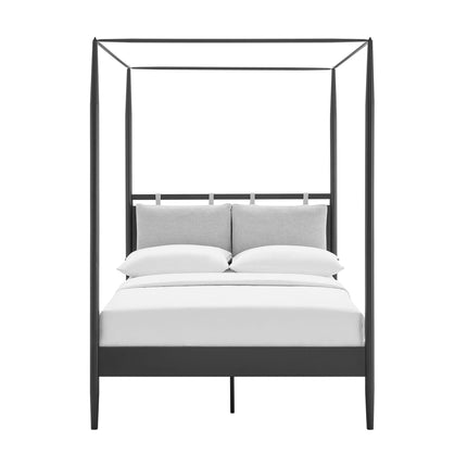 Modway MOD-7222 Marlowe 4-Poster Canopy Metal Full Platform Bed Modway