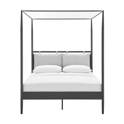Modway MOD-7223 Marlowe 4-Poster Canopy Metal Queen Platform Bed Modway