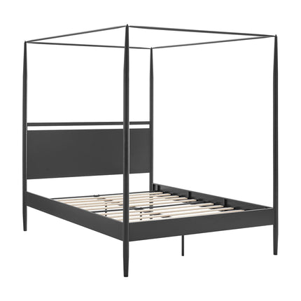 Modway MOD-7223 Marlowe 4-Poster Canopy Metal Queen Platform Bed Modway