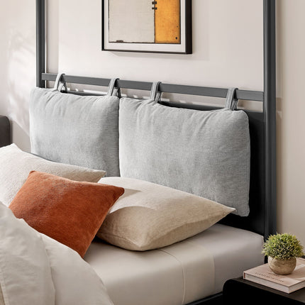Modway MOD-7223 Marlowe 4-Poster Canopy Metal Queen Platform Bed Modway