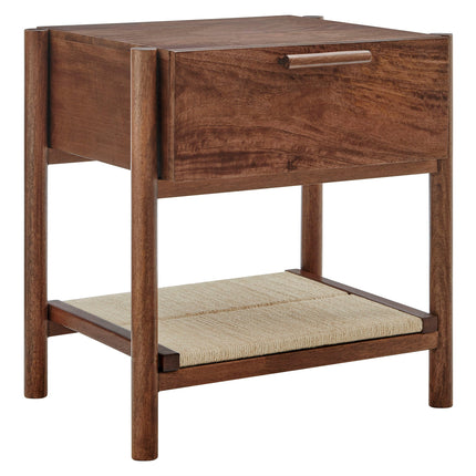Modway MOD-7227 Oswin 1-Drawer Wood Nightstand Modway