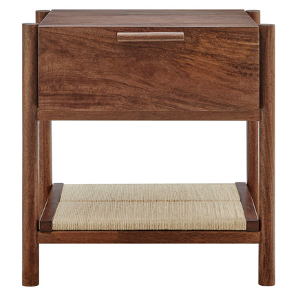 Modway MOD-7227 Oswin 1-Drawer Wood Nightstand Modway