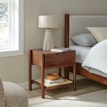 Modway MOD-7227 Oswin 1-Drawer Wood Nightstand Modway