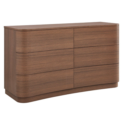Modway MOD-7229 Mirae 6-Drawer Curved Dresser Modway