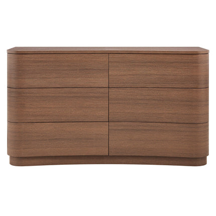 Modway MOD-7229 Mirae 6-Drawer Curved Dresser Modway