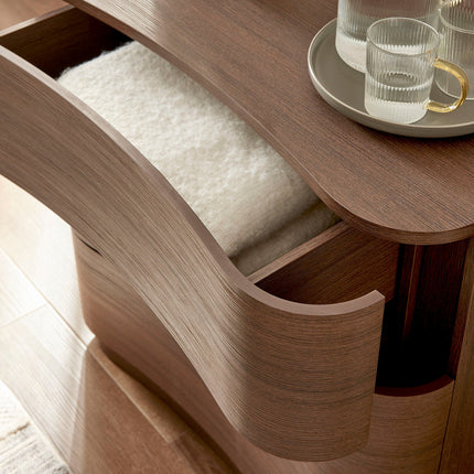 Modway MOD-7230 Mirae 3-Drawer Curved Compact Dresser Modway