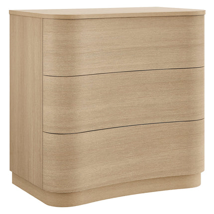 Modway MOD-7230 Mirae 3-Drawer Curved Compact Dresser Modway
