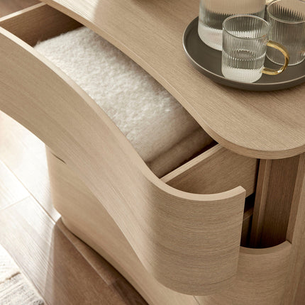 Modway MOD-7230 Mirae 3-Drawer Curved Compact Dresser Modway