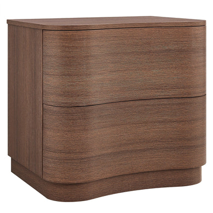 Modway MOD-7232 Mirae 2-Drawer Curved Nightstand Modway