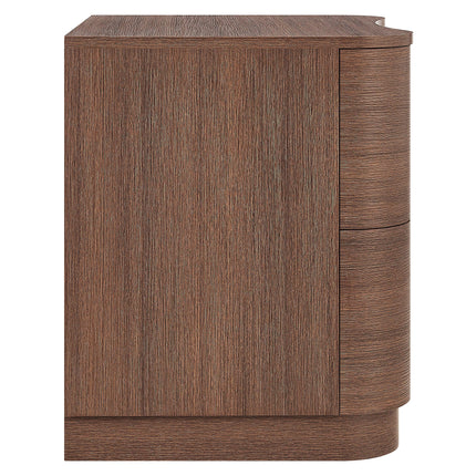 Modway MOD-7232 Mirae 2-Drawer Curved Nightstand Modway