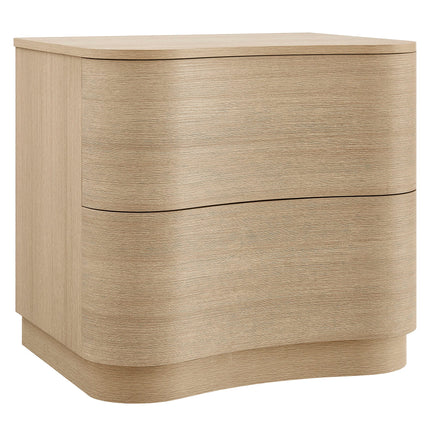 Modway MOD-7232 Mirae 2-Drawer Curved Nightstand Modway