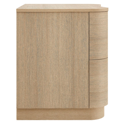 Modway MOD-7232 Mirae 2-Drawer Curved Nightstand Modway