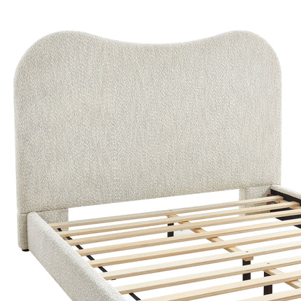 Modway MOD-7233 Seluna Boucle Queen Platform Bed Modway