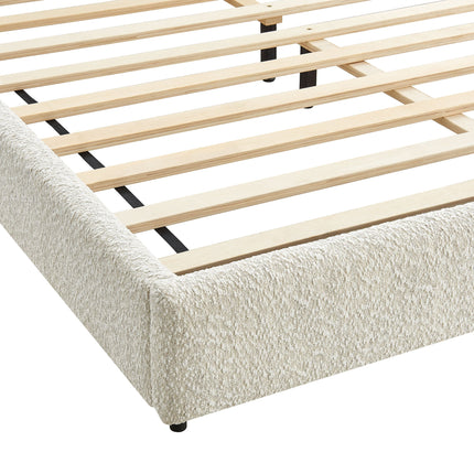 Modway MOD-7233 Seluna Boucle Queen Platform Bed Modway